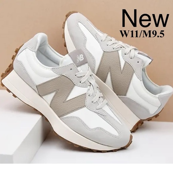 New Balance Other - New Balance 327 Unisex W11 /M9.5 Sneakers Shoes Moonbeam driftwood in box ⭐️⭐️⭐️